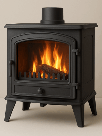 Poêle à bois fonte 7 kW – traditionnel