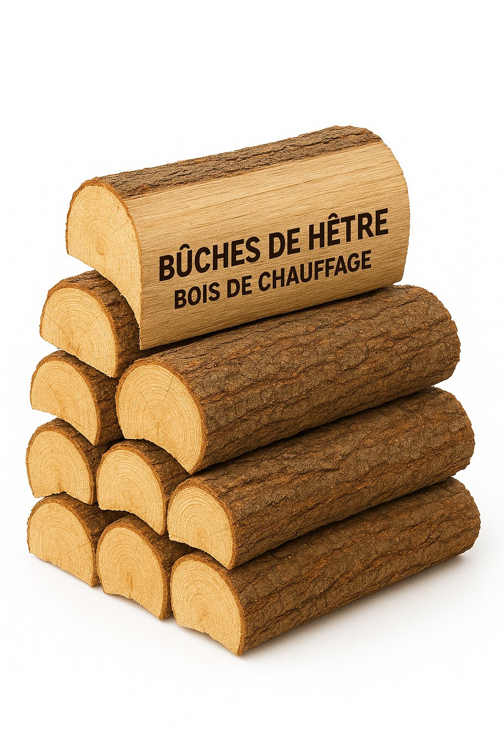 Bois de chauffage Bûches 33CM – Image 2